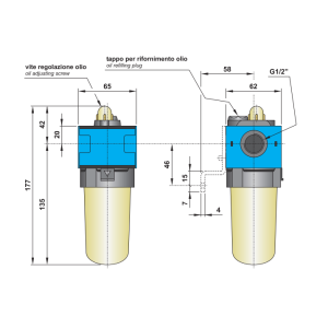 Smarownica G1/2" LUB 4-00