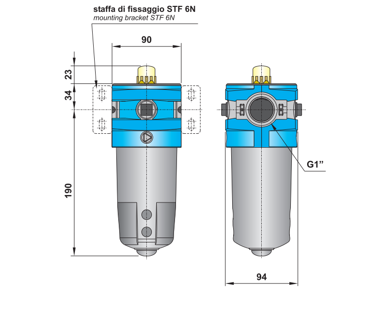 Smarownica G1″ LUB 6N-00