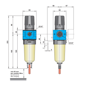 Filtro-reduktor G1/2″ FR 4-08-30/05-S