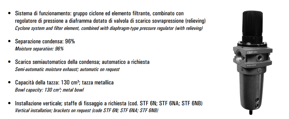 Filtro-reduktor G1″ FR 6N-10-30/05-S
