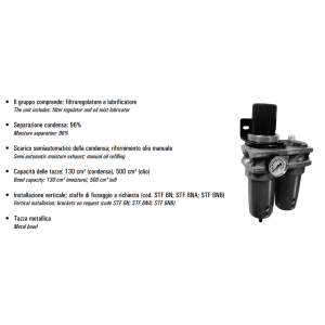 Zespół przygotowania powietrza G1″  FR+L 6N-10-30-S