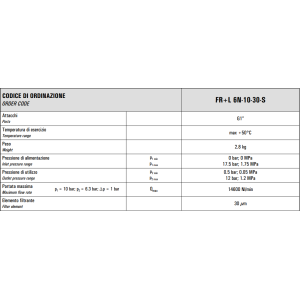 Zespół przygotowania powietrza G1″  FR+L 6N-10-30-S