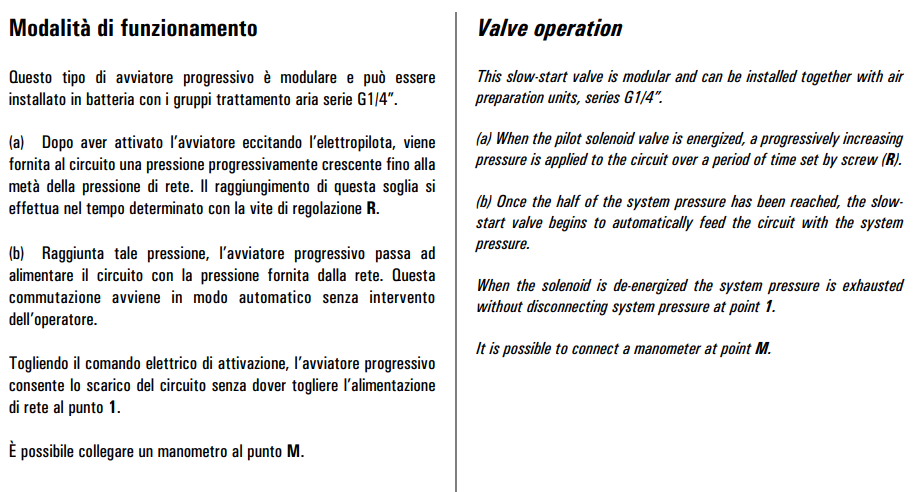 Zawór otwórz-zamknij szybkiego spustu i wolnego startu G1/