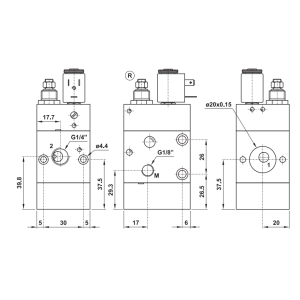 Zawór otwórz-zamknij szybkiego spustu i wolnego startu G1/