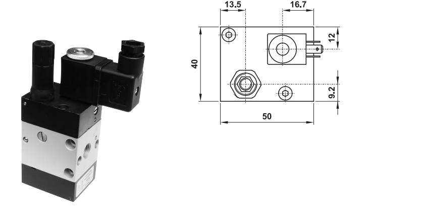 Zawór otwórz-zamknij szybkiego spustu i wolnego startu G1/