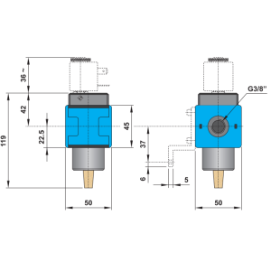 Zawór szybkiego odpowietrzania G3/8″ 00.25/26