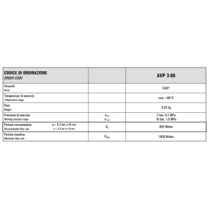 Zawór wolnego startu G3/8″ AVP 3-00