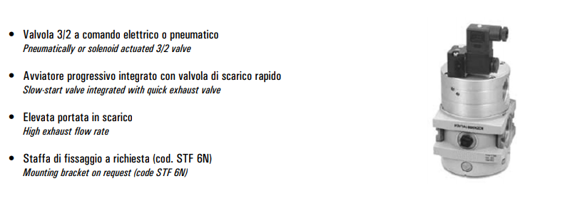 Zawór szybkiego odpowietrzania i wolnego startu G1″ AVP 6