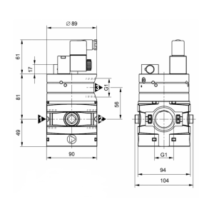 Zawór szybkiego odpowietrzania i wolnego startu G1″ AVP 6