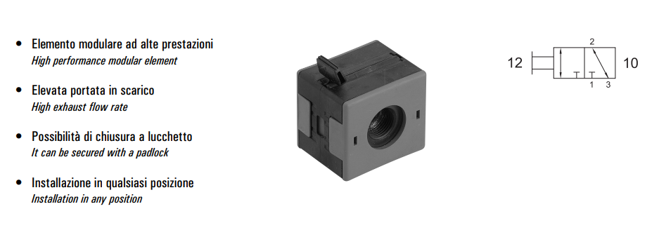 Zawór zamykający 3/2 G3/8” SR-M3