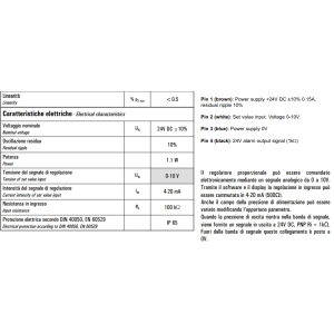 Proporcjonalny regulator ciśnienia  elektronicznie sterowan