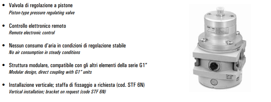 Proporcjonalny regulator ciśnienia elektronicznie sterowany