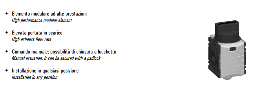 Zawór zamykający mini 3/2 G1/4” SR-M2MK