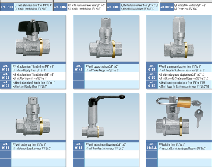 Zawór kulowy Serii Total