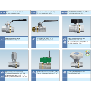 Zawór kulowy serii GALAXY