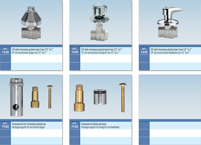 Zawór kulowy serii INCAS M