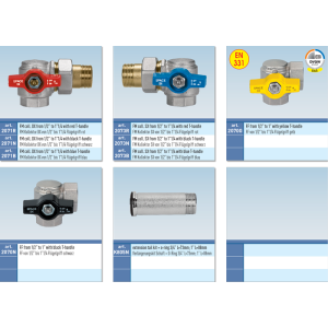 Zawór kulowy serii SPACE