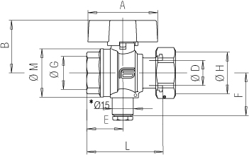 Zawór kulowy serii SONDA