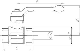 Zawór kulowy do wody serii TOTAL DVGW