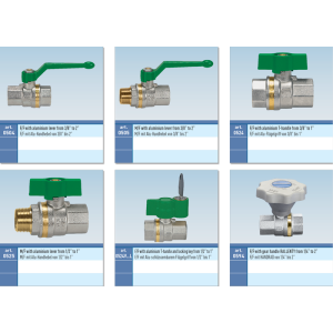 Zawór kulowy do wody GALAXY DVGW