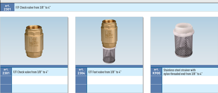 Zawór kulowy do wody serii HEXA