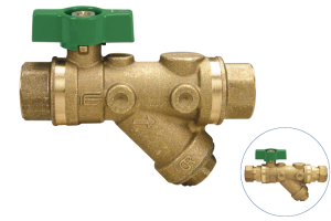 Zawór kulowy do wody serii ISIS FILTRO