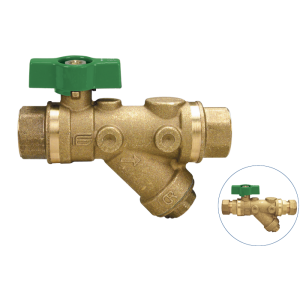 Zawór kulowy do wody serii ISIS FILTRO