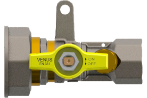 Zawór kulowy do gazu serii VENUS GAS COUNTER