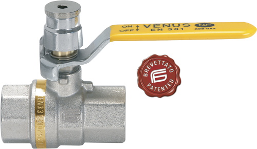 Zawór kulowy do gazu serii VENUS FASTLOCK