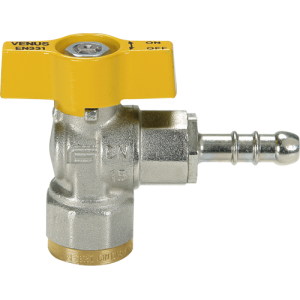 Zawór kulowy do gazu serii VENUS ANGLE WITH UNI HOSE UNION