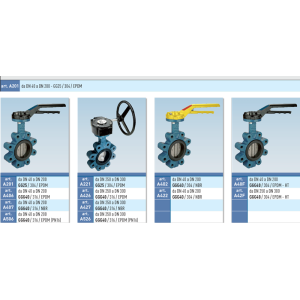 Zawór kulowy motylkowy THESIS