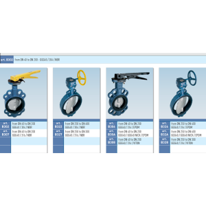 Zawór kulowy motylkowy serii ATLANTIS 40