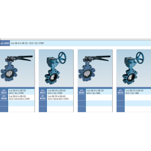 Zawór kulowy motylkowy POLARIS