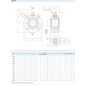 Zawór kulowy serii MOON CARBON STEEL