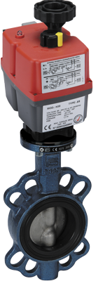 Zawór kulowy serii ATLANTIS/ATLANTIS 40 z siłownikiem elek