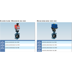 Zawór kulowy serii ATLANTIS/ATLANTIS 40 z siłownikiem elek