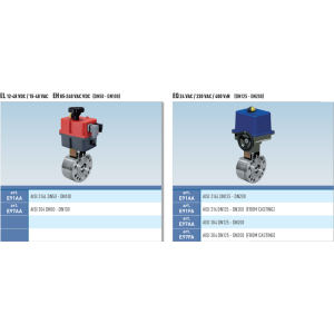 Zawór kulowy serii SELENE STAINLESS STEEL