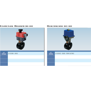 Zawór kulowy serii SELENE CARBON STEEL z siłownikiem pneum