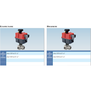 Zawór kulowy serii TRIFLUX z siłownikiem elektrycznym