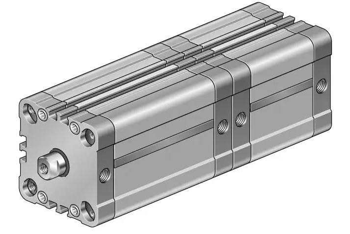 Siłowniki dociskowe ISO 21287/UNITOP i kompaktowe