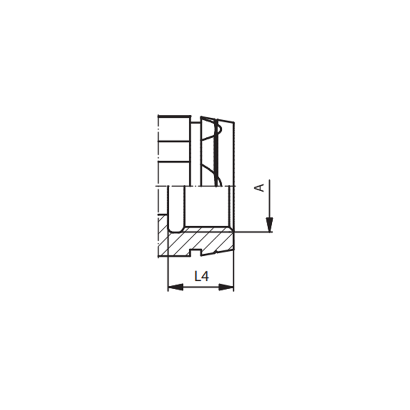 Szybkozłącze Serii HP/HU, Materiał: Stal węglowa Cr(VI)-