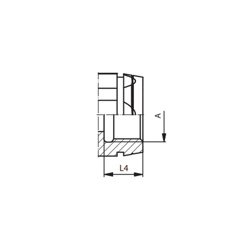 Szybkozłącze Serii IA, Materiał: Stal węglowa Cr(VI)-fre