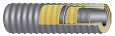 Wąż do mokrego wydechu CORSICA, Średnica DN: 65 mm - 2.5/