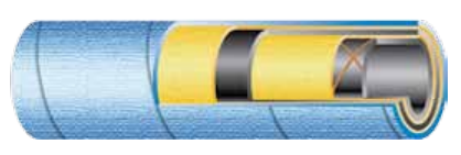 Wąż tłoczny do substancji chemicznych KEMI D/10 UMHW-PE, 