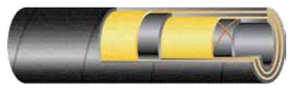 Wąż tłoczny do substancji chemicznych KEMI D/16 UMHW-PE, 