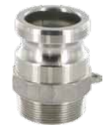 Szybkozłącza CAMLOCK Typ F GZ, Średnica DN: 100 mm