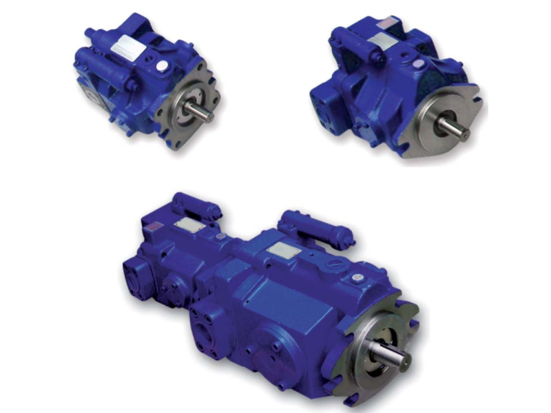 Pompa osiowa tłokowa o zmiennym wydatku z otwartym układem