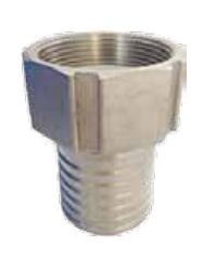 Łączniki do węży - ząbkowany króciec GW, Średnica DN: