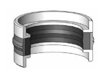 Uszczelnienie K16 25x17x13,5k/21x24,4/3,2k, Symbole uszczeln