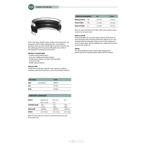 Uszczelnienie K18 20x11x13,5k/17x19x2,1k, Symbole uszczelnie